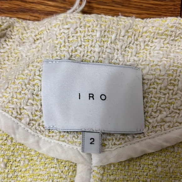 IRO Women’s Yellow Sweater Size 2 - Picture 2 of 4